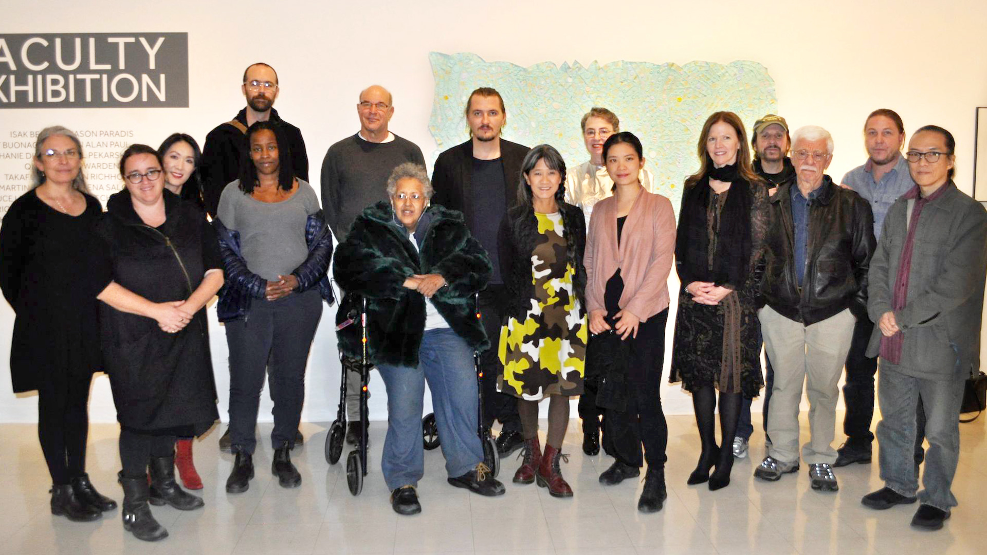 SBU ART faculty group photo