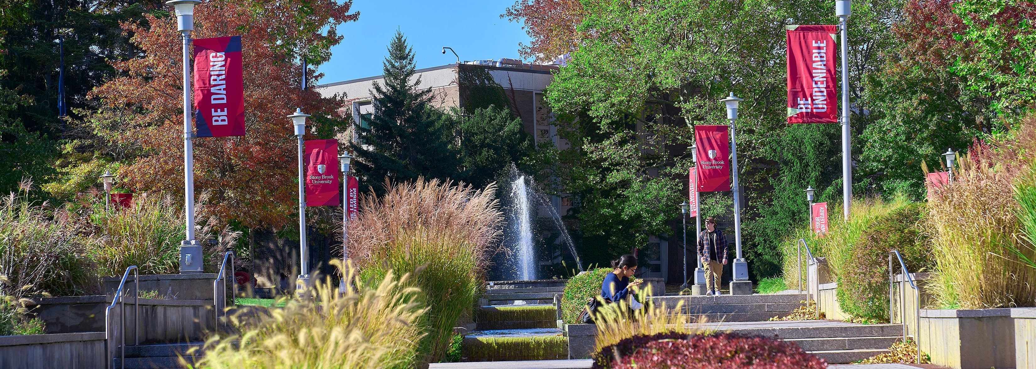 SUNY Stony Brook University Campus Fountain