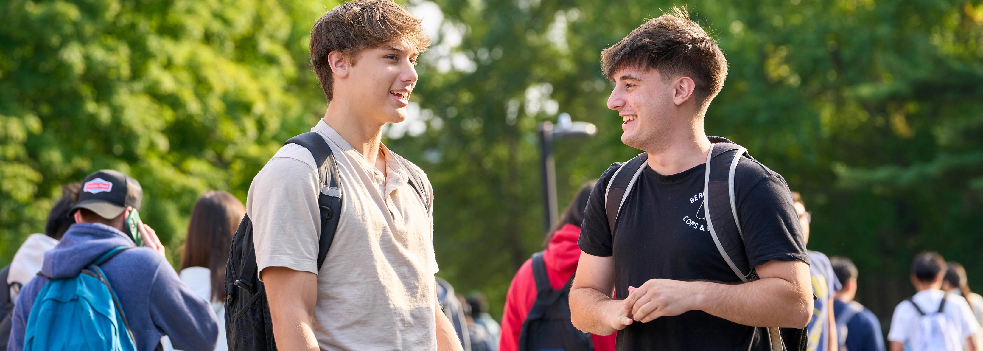 SUNY Stony Brook University College of Business Students at Convocation in their caps and gowns