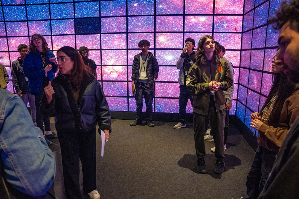 HS Hack students in Reality Deck