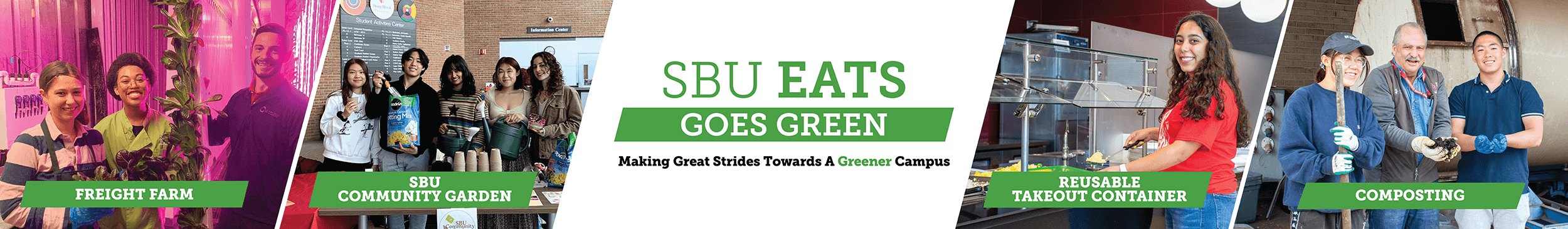 SBU Eats Goes Green