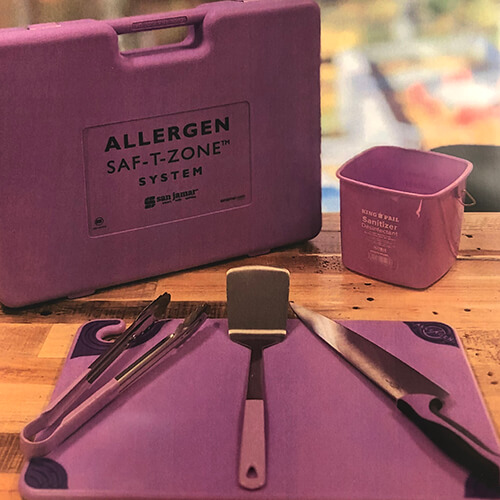 Allergen Saf-T-Zone kit