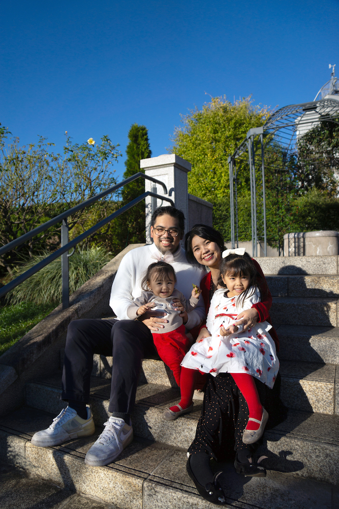 Christopher Ayala and family