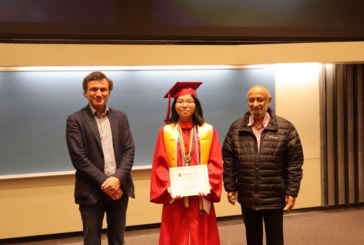 Rachel Leong with Profs. parekh and Shterengas