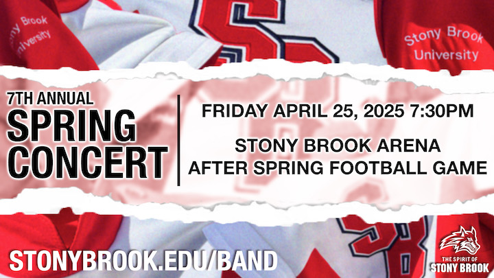 7th Annual Spirit of Stony Brook Varsity Band Spring Concert