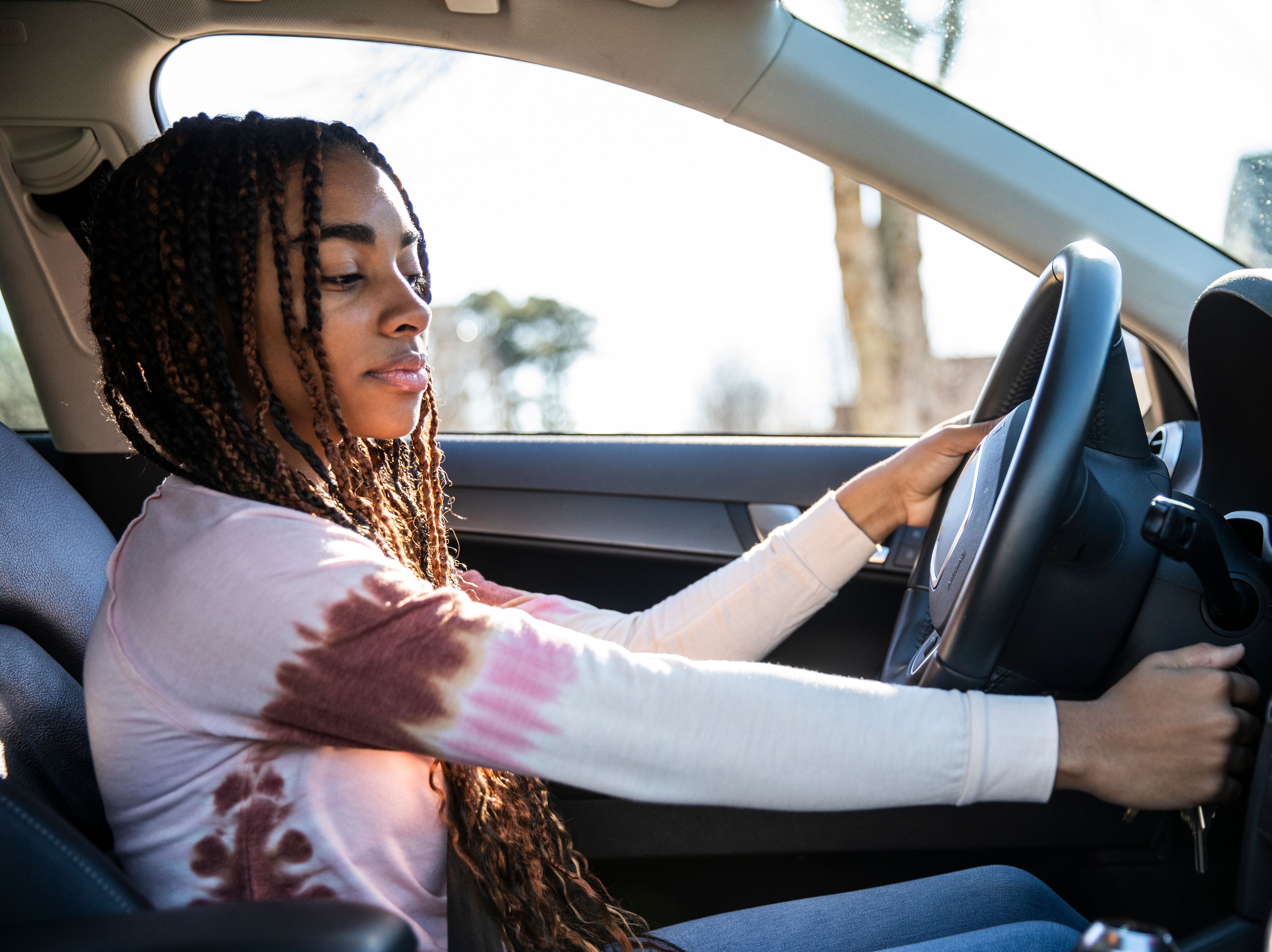 student driving