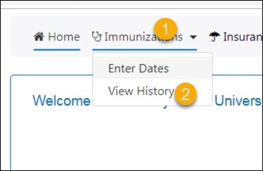 upload immunization forms